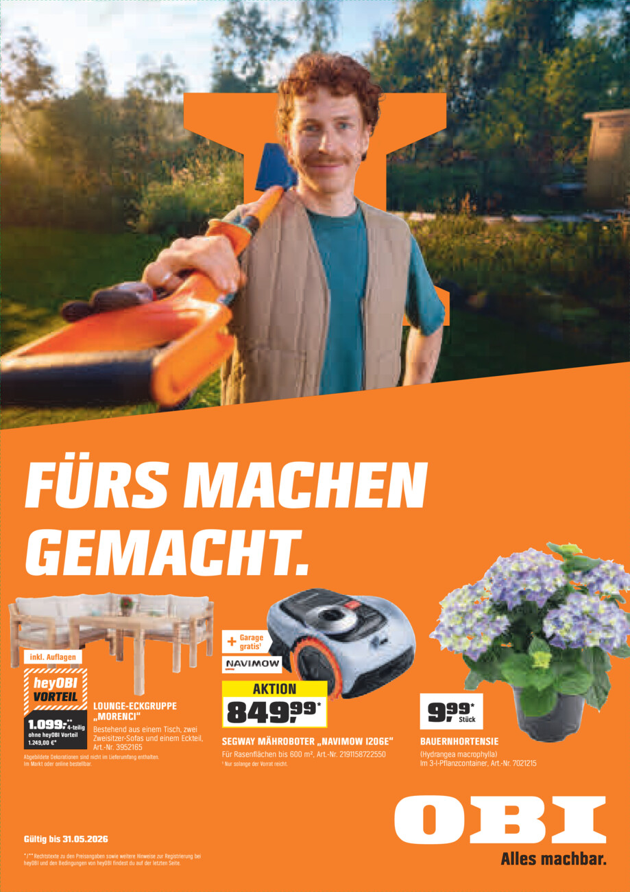 Obi 05/2026 vom Samstag, 02.05.2026