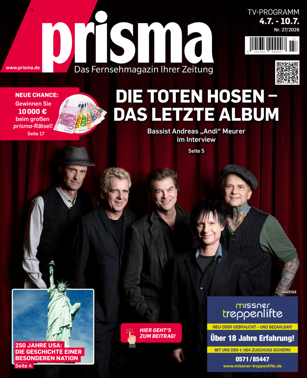 Prisma Nord 27/2026 vom Dienstag, 30.06.2026