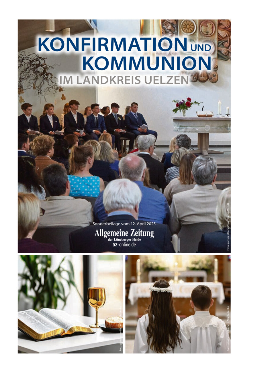 Konfirmandenbeilage vom Samstag, 12.04.2025