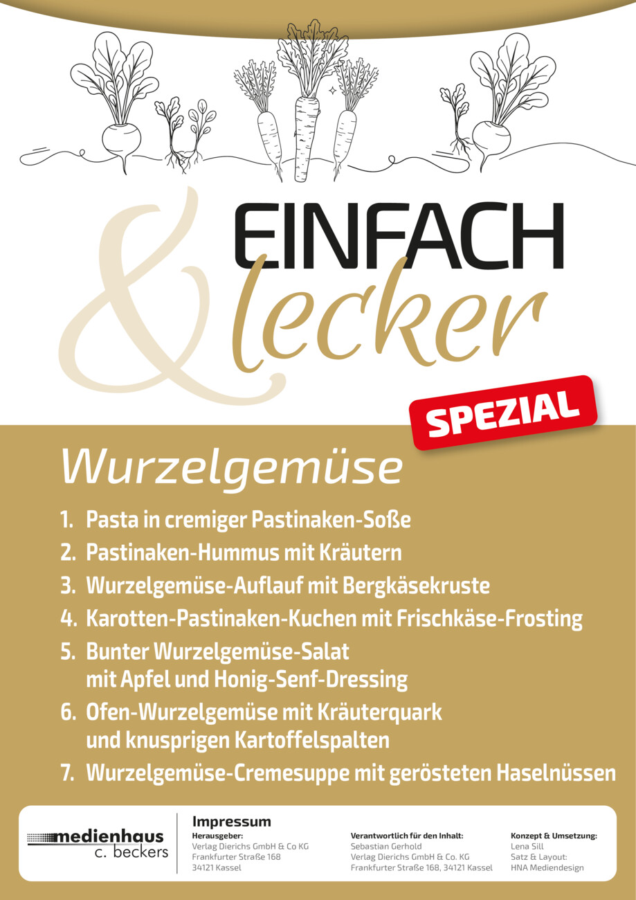 Einfach & Lecker: 7 Tage, 7 Rezepte Nr. 137 vom Montag, 12.10.2026