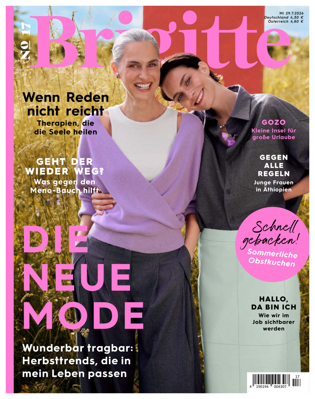 Brigitte 17/2026 vom Samstag, 01.08.2026