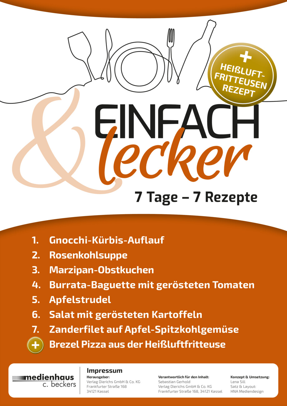 Einfach & Lecker: 7 Tage, 7 Rezepte Nr. 136 vom Montag, 05.10.2026