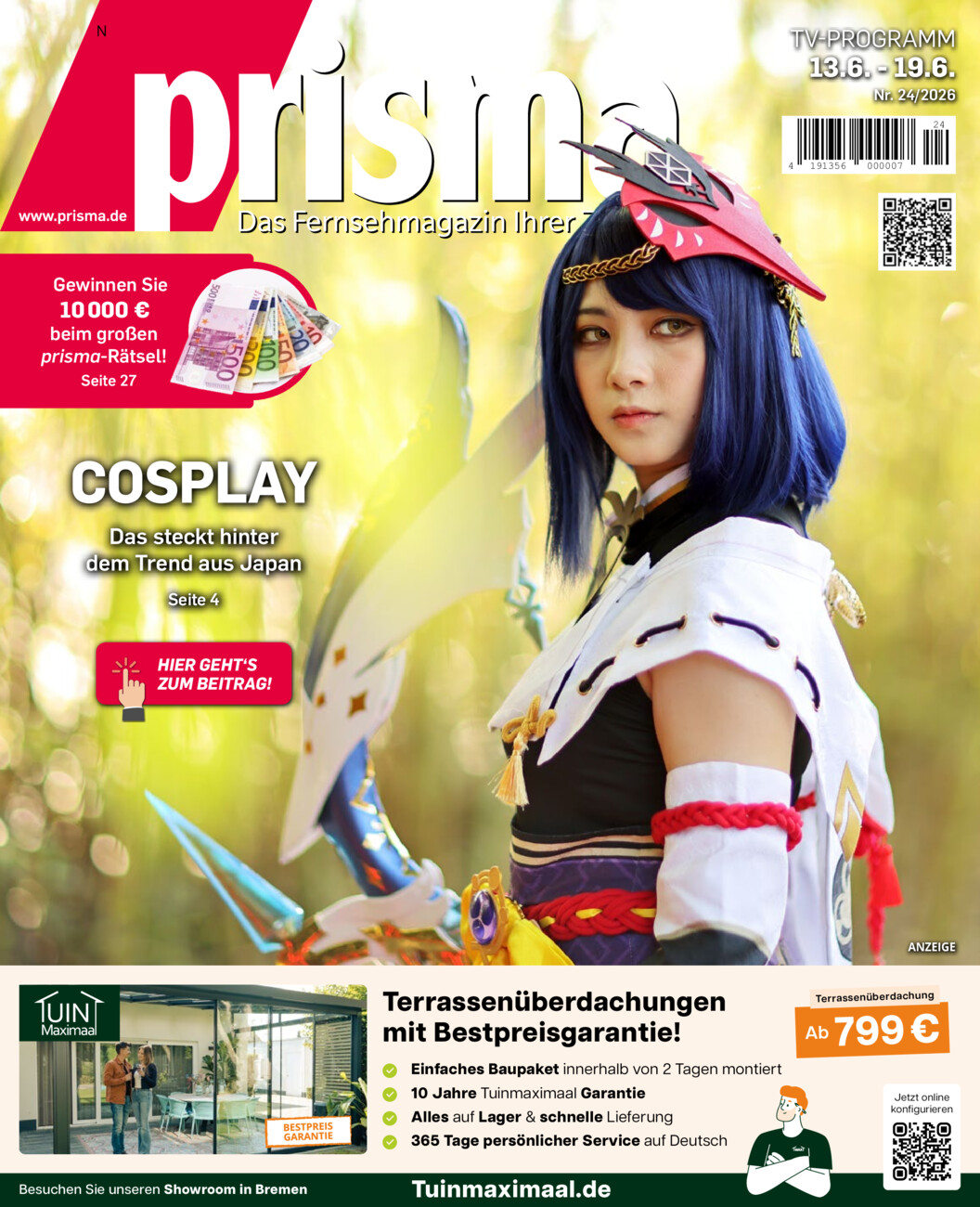 Prisma Nord 24/2026 vom Dienstag, 09.06.2026