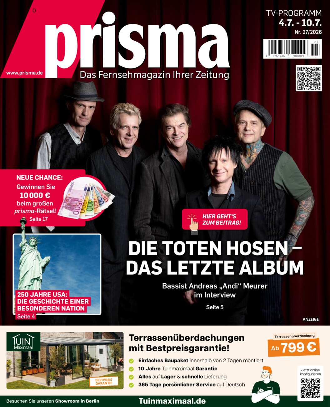 Prisma Ost 27/2026 vom Dienstag, 30.06.2026