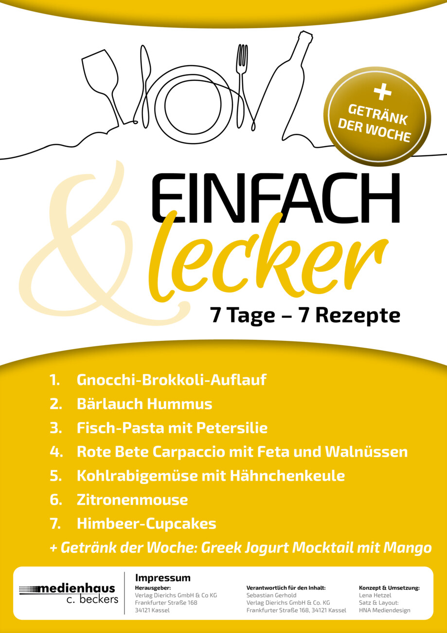 Einfach & Lecker - 7 Tage-7 Rezepte Nr. 66 vom Montag, 02.06.2025