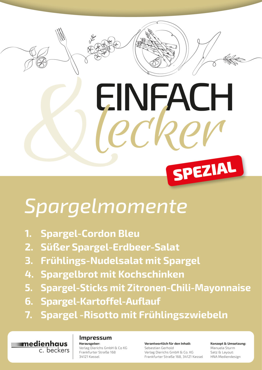Einfach & Lecker: 7 Tage, 7 Rezepte Nr. 115 vom Montag, 11.05.2026
