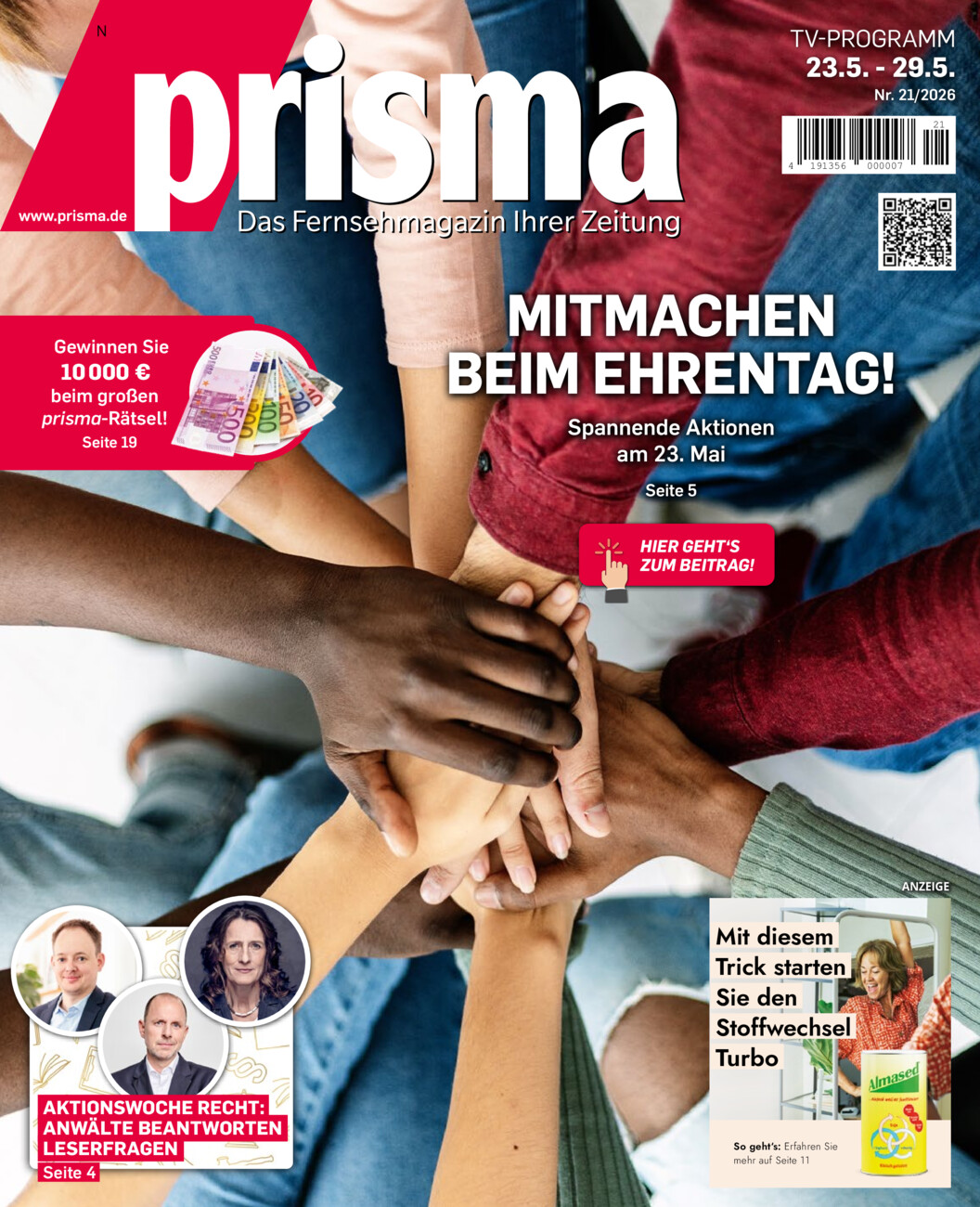 Prisma Nord 21/2026 vom Dienstag, 19.05.2026