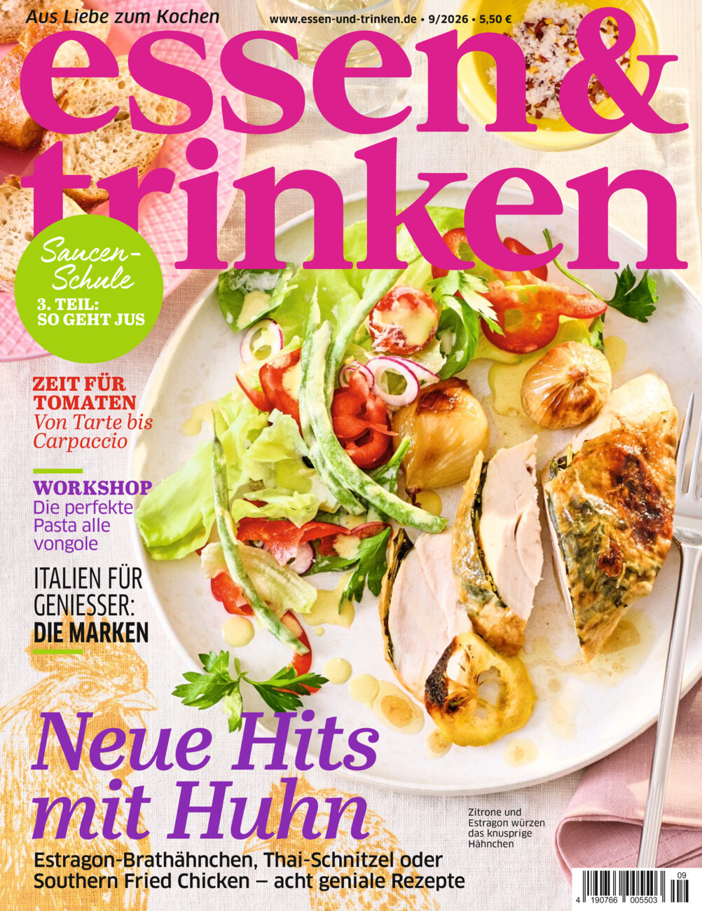 essen & trinken 09/2026 vom Samstag, 15.08.2026