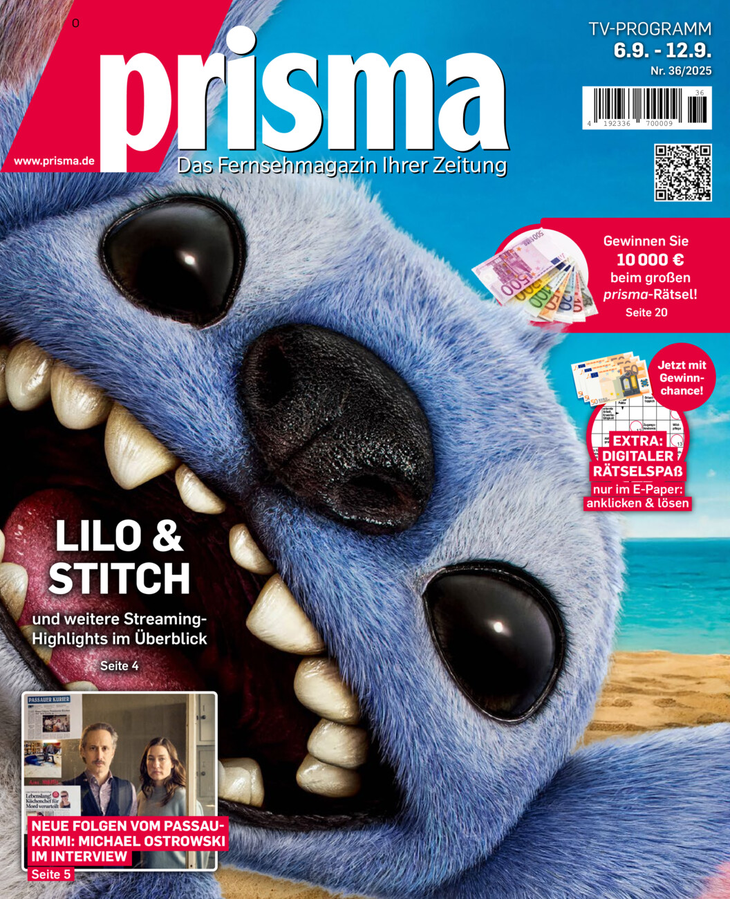 Prisma Ost 36/2025 vom Dienstag, 02.09.2025
