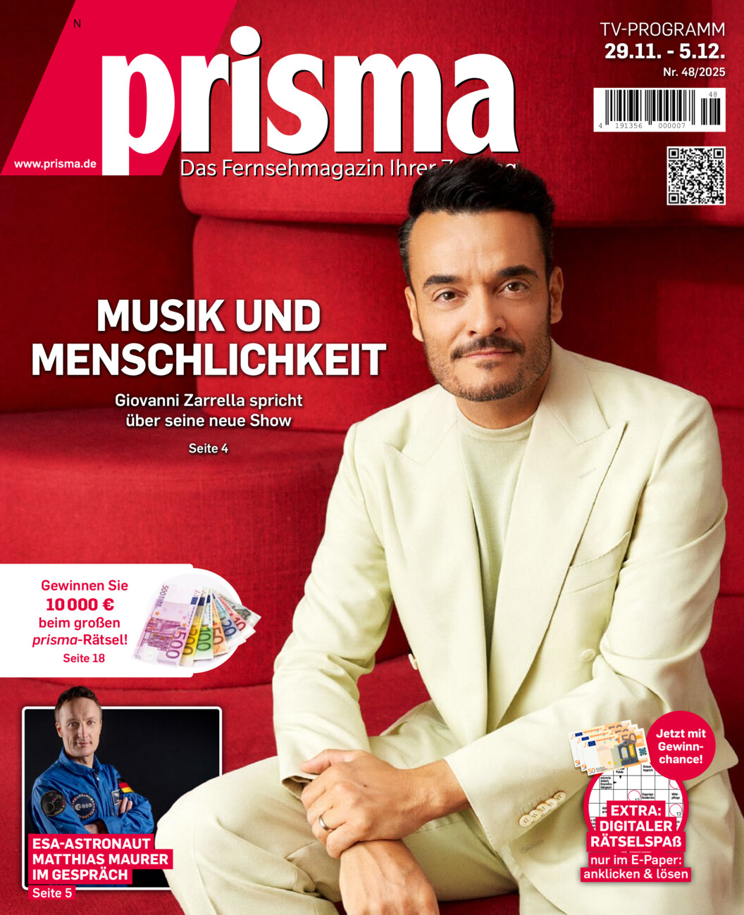 Prisma Nord 48/2025 vom Dienstag, 25.11.2025