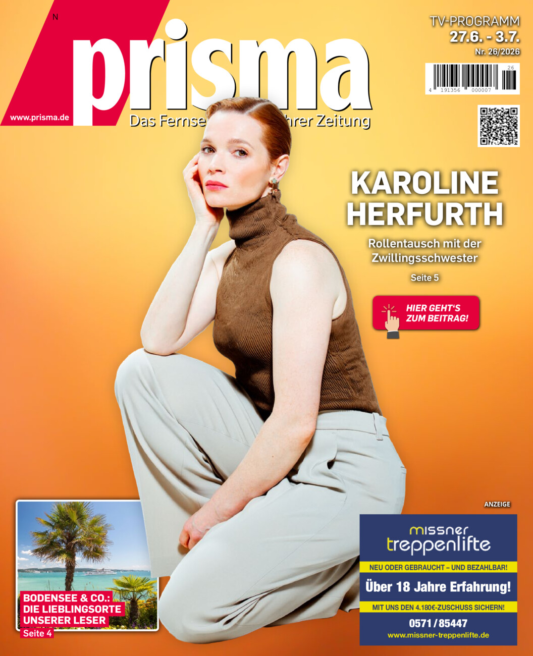 Prisma Nord 26/2026 vom Dienstag, 23.06.2026
