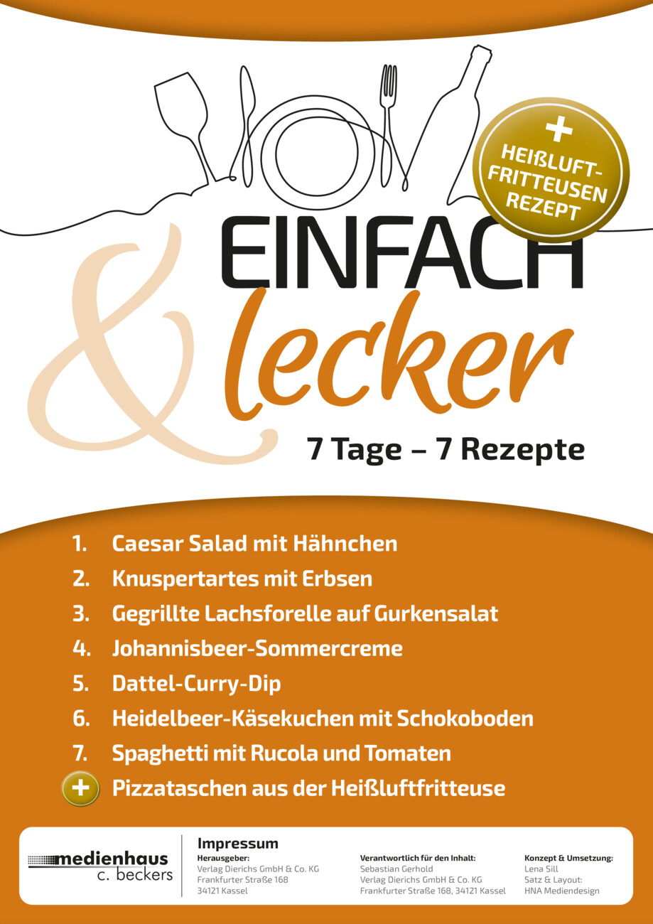 Einfach & Lecker: 7 Tage, 7 Rezepte Nr. 125 vom Montag, 20.07.2026