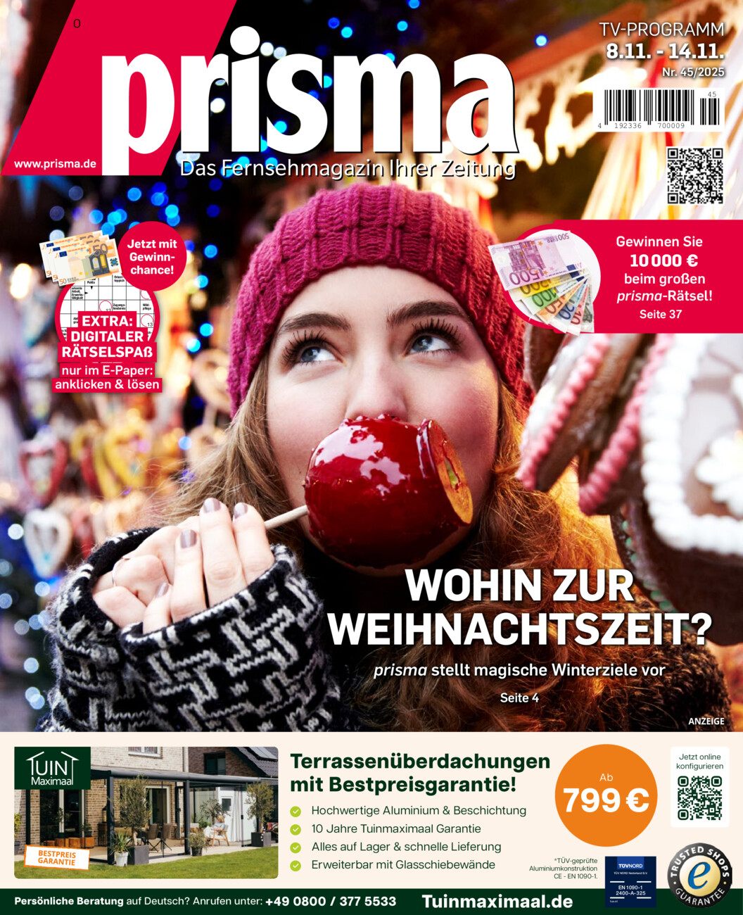 Prisma Ost 45/2025 vom Dienstag, 04.11.2025