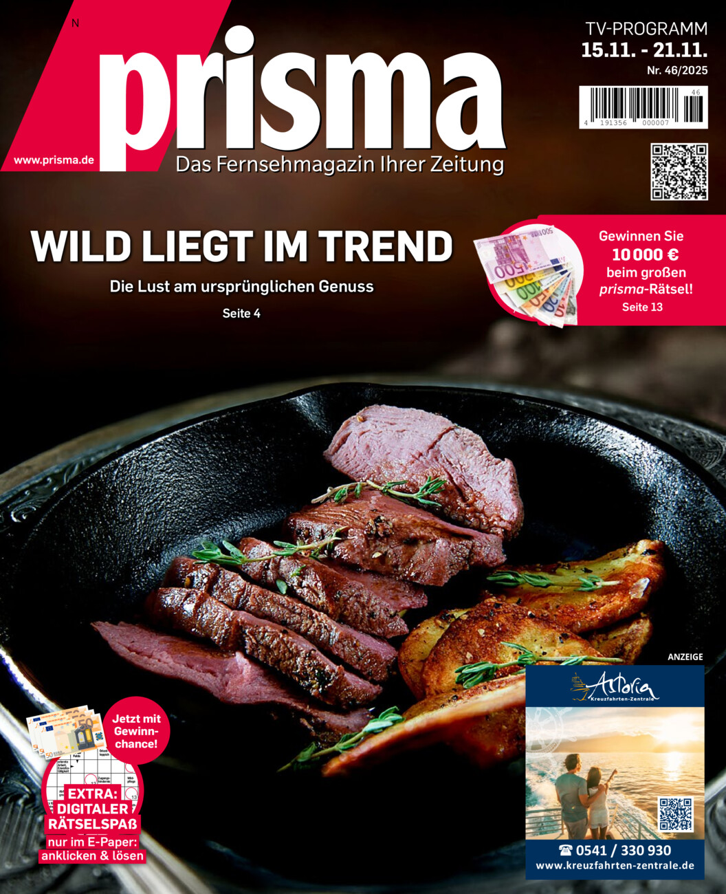 Prisma Nord 46/2025 vom Dienstag, 11.11.2025