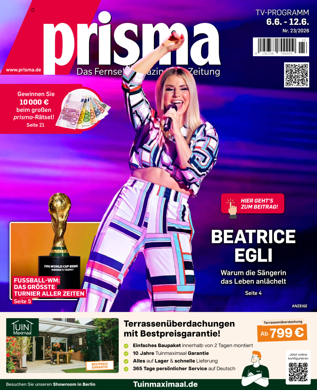 Prisma Ost 23/2026 vom Dienstag, 02.06.2026