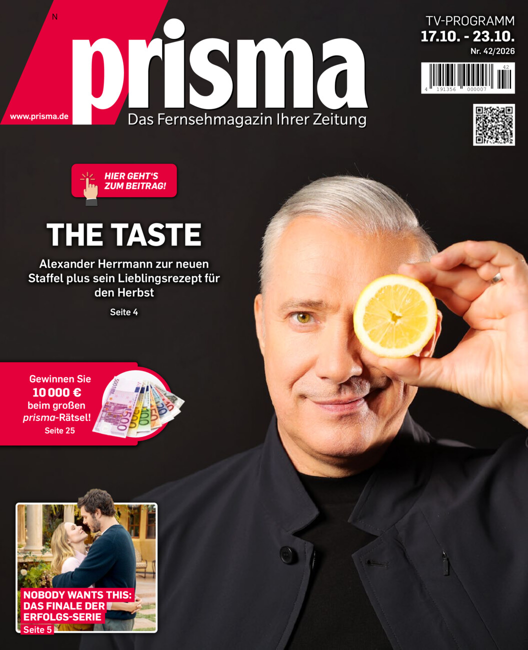 Prisma Nord 42/2026 vom Dienstag, 13.10.2026