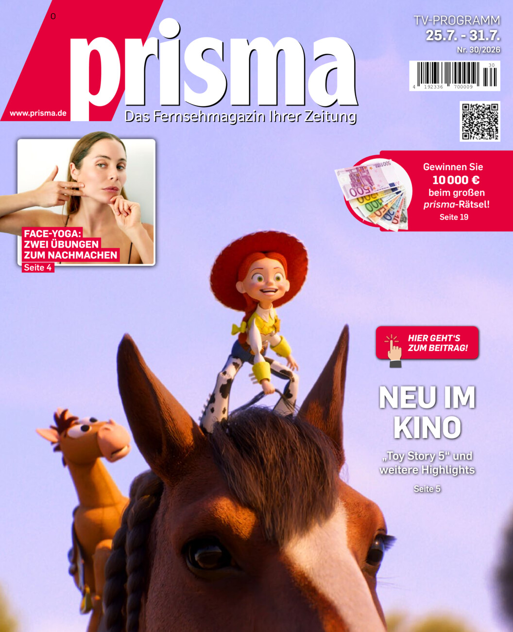 Prisma Ost 30/2026 vom Dienstag, 21.07.2026