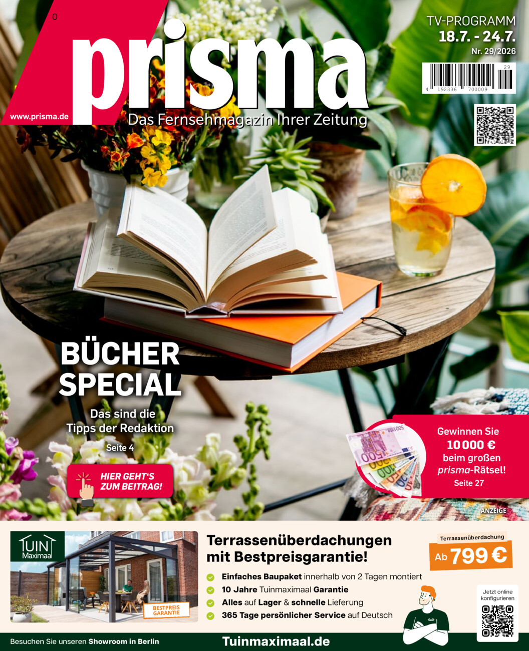 Prisma Ost 29/2026 vom Dienstag, 14.07.2026