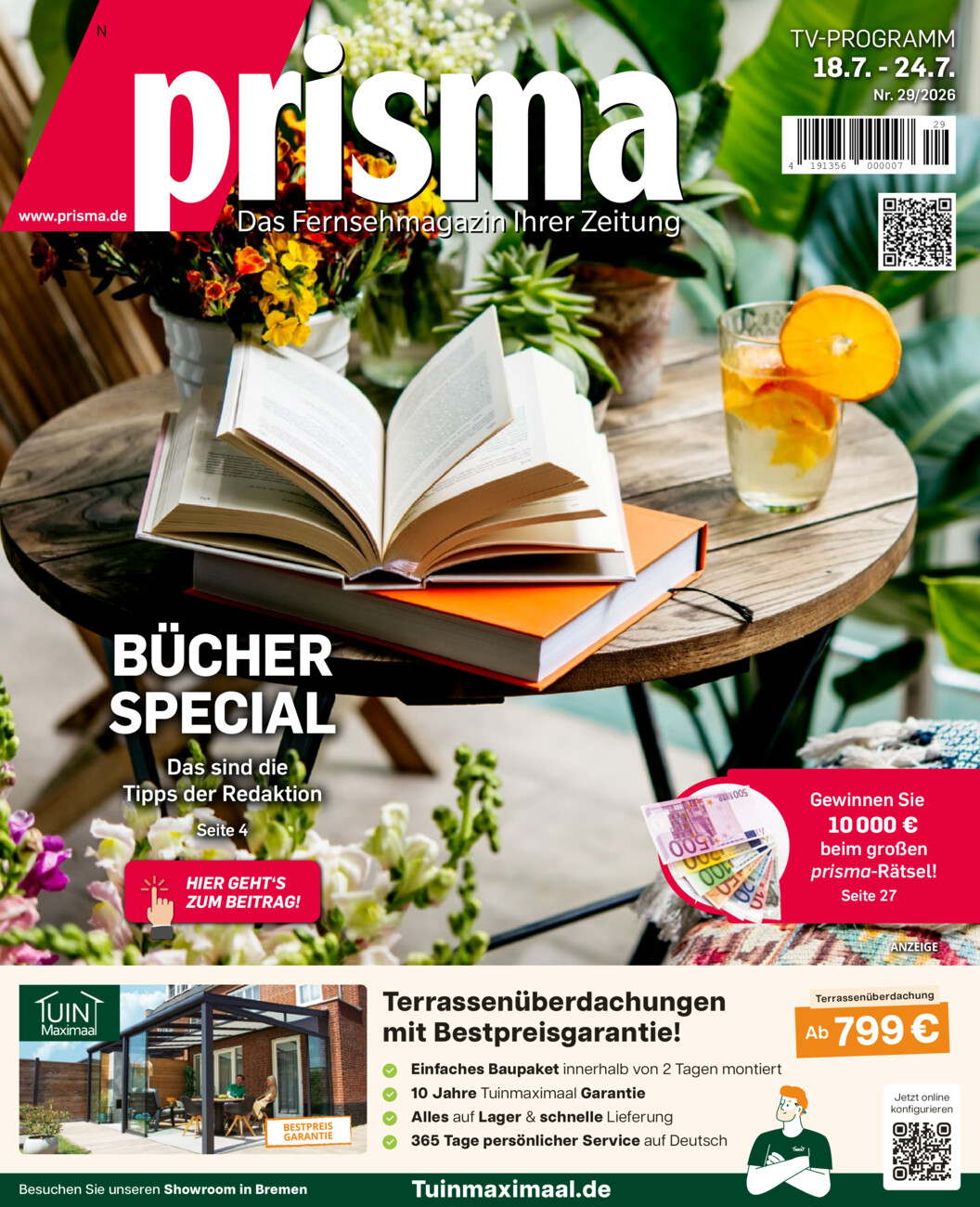 Prisma Nord 29/2026 vom Dienstag, 14.07.2026