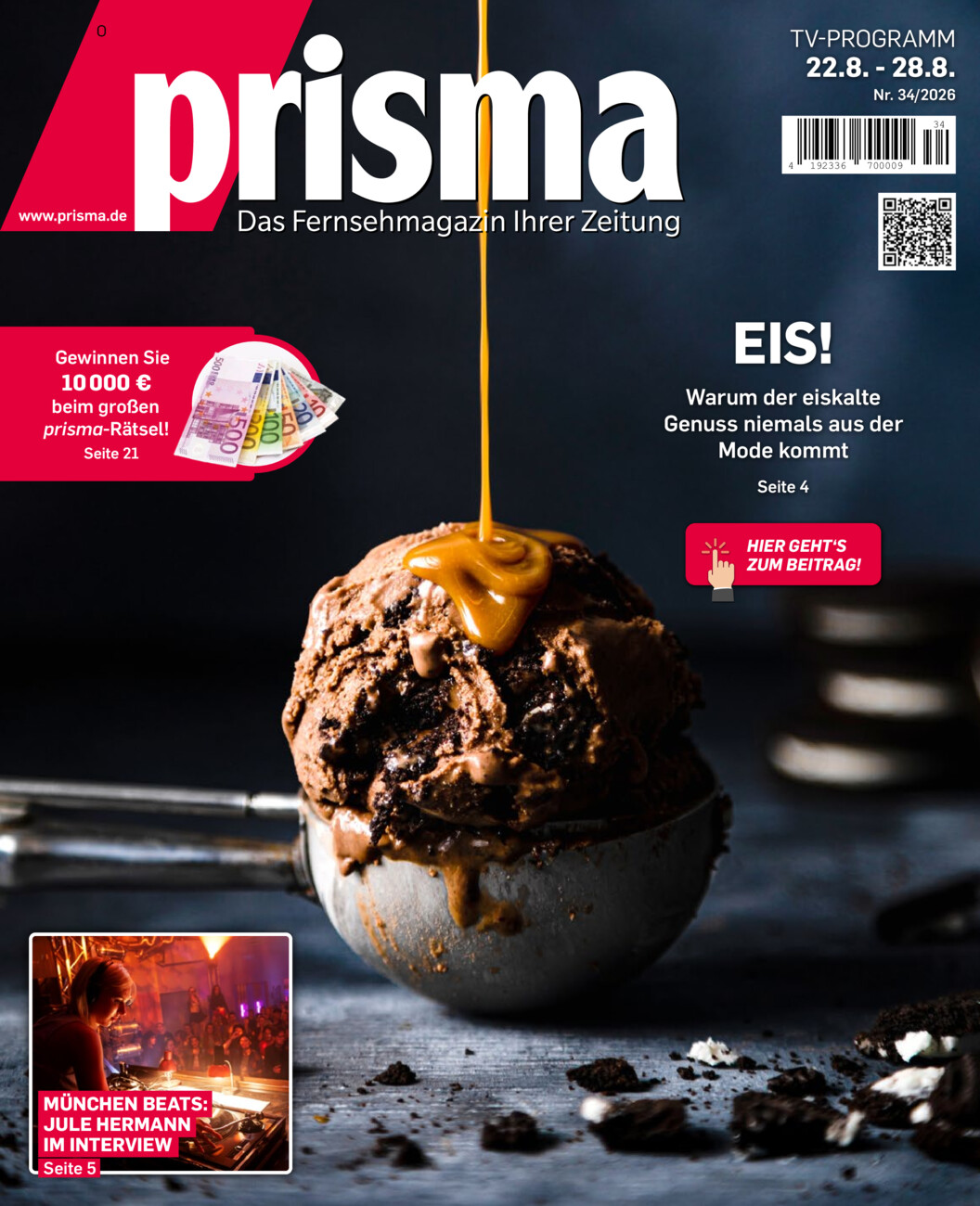 Prisma Ost 34/2026 vom Dienstag, 18.08.2026
