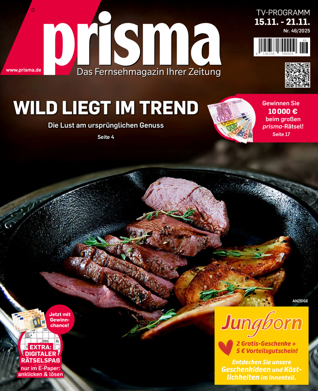 Prisma Ost 46/2025 vom Dienstag, 11.11.2025