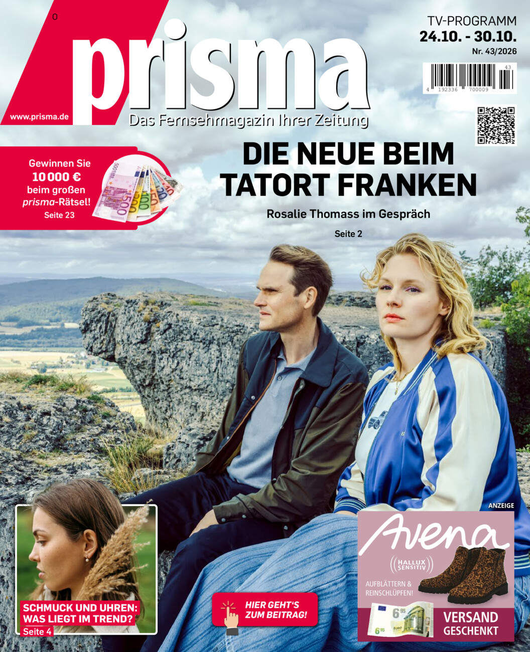 Prisma Ost 43/2026 vom Dienstag, 20.10.2026