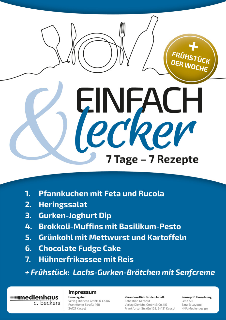 Einfach & Lecker - 7 Tage-7 Rezepte 86/2025 vom Montag, 20.10.2025
